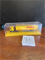 DHL tractor trailer in case