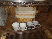 4 - CUPS & 2 - BASKETS