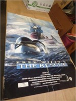 27"X40" MOVIE POSTER - 1997 FREE WILLY III