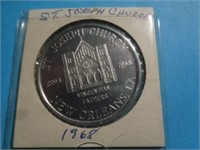 1960'S MARDI GRAS TOKEN