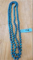 TURQUISE BEADED NECKLACE