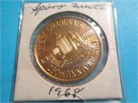 1960'S MARDI GRAS TOKEN