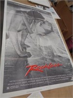 27X40 MOVIE POSTER -  1983 RECKLESS