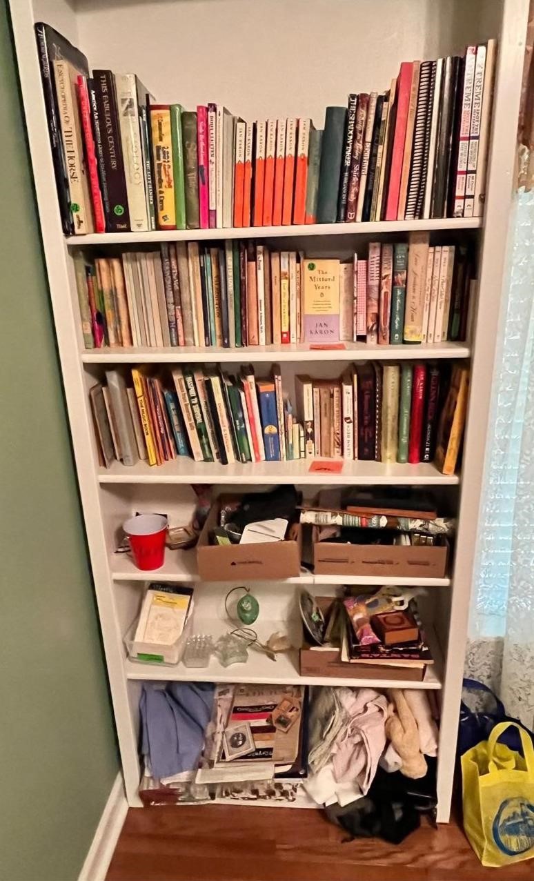 Contents of Bookshelf NOT BOOKSHELF