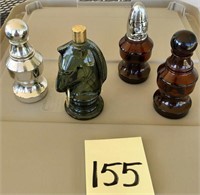 Chess Piece Avon Bottles