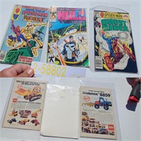 Qty 3 Vintage Marvel Comics - Spider Man etc