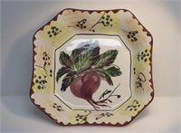ANTICA FORNACE HAND-PAINTED SERVING BOWL