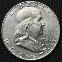 1963-D Franklin