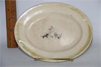 Very Early Globe China Child's Plate