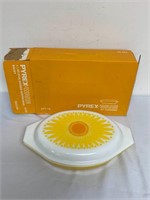 Pyrex Sunflower Casserole Dish - New/Box