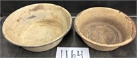 2 Graniteware Bowls