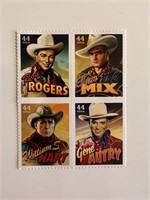 Cowboys of the Silver Screen Stamps