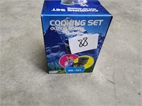 cooking set for outdoor