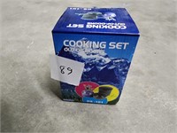cooking set for outdoor
