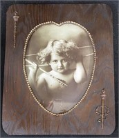 Antq "Cupid Awake" Print-Marked 1897-#3