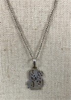 #1 Mom Sterling Silver 925 Necklace w/18"chain