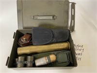 US Military Ammo Box w/ Mystery Items