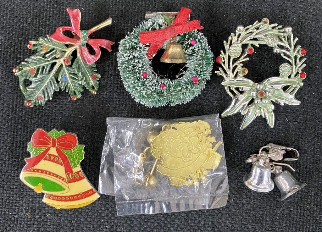 Christmas Jewelry Lot-Vtg to Now
