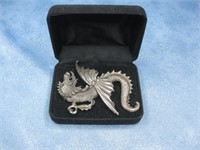 Antique Dragon Broach