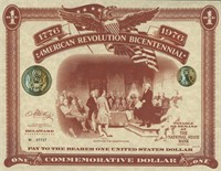 American Revolution Bicentennial Commemorative One