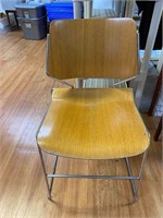 Vintage MCM Wooden Desk Chair