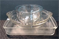 Pyrex Clear Lot Baking Dishes