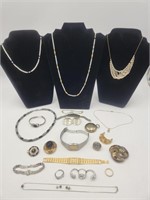 Estate Jewelry, Watches Pearls & Brooches