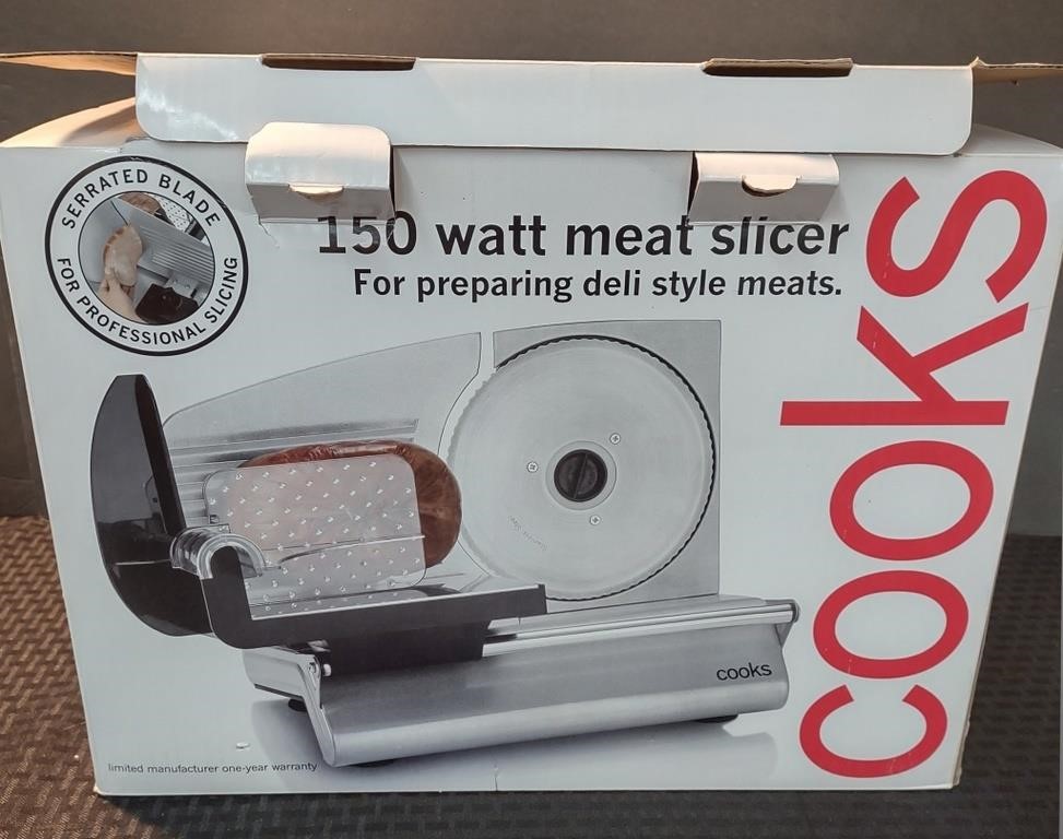 Cooks 150 Watt Meat Slicer