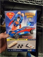 Pinewood Derby Superman Racer Series Race Car Kit