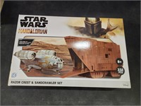 Star Wars Mandalorian Razor Crest Sandcrawler Set