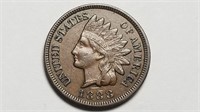 1888 Indian Head Cent Penny High Grade