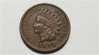 1897 Indian Head Cent Penny High Grade