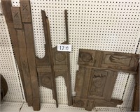 Lot Carved Wood Furniture Pieces