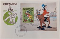 Grenada 1979 Disney's Goofy Commemorative First Da