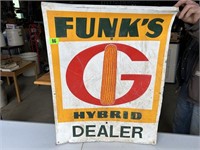 Funk's Hybrid Dealer Sign 2-Sided