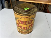 Sweet Burley Tobacco Tin