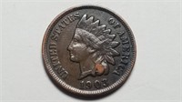 1903 Indian Head Cent Penny High Grade