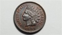 1906 Indian Head Cent Penny Uncirculated
