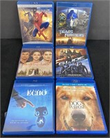Blu-ray Misc. Titles - 6-pc - Spiderman & more!