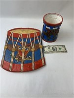 Eagle Drum Decor Plaster Of Paris