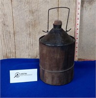 Kerosene Jug w/ Wood Side