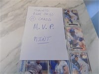11 Toronto Blue Jays MVP Cards See Pics More Disc
