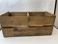 Divided Wooden Box 26"x12"x12"