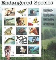 Endangered Species Stamp Set