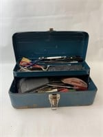 Union Tool Box WIth Misc Tools/ Parts