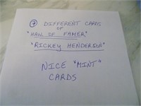 7 Ricky Henderson Cards See Piucs More Disc