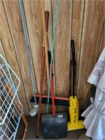 Misc. Cleaning tools and Walking Stick