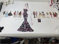 Barbie 45th Anniversary Poster 3'x2'