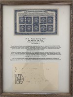 Postal Savings Card Postmarked April 11, 1913