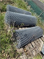 (3) rolls of 3 foot unused fence.